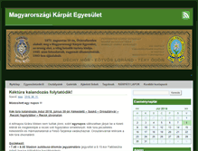 Tablet Screenshot of karpategyesulet.hu